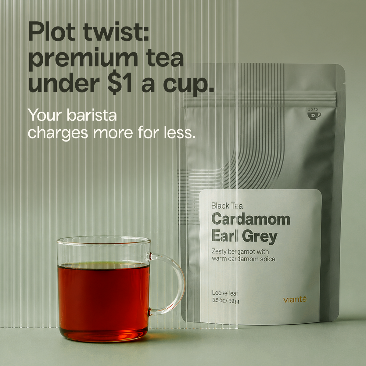 Cardamom Earl Grey - Black Tea