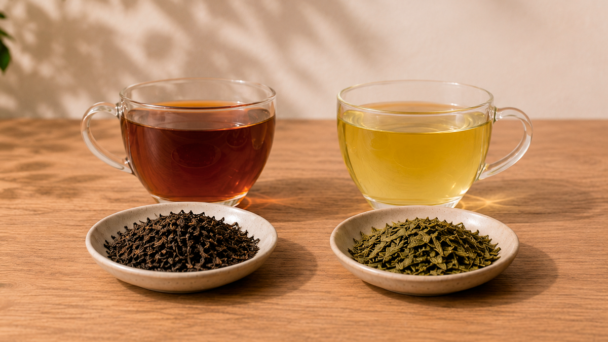 What Is the Difference Between Black Tea and Green Tea?