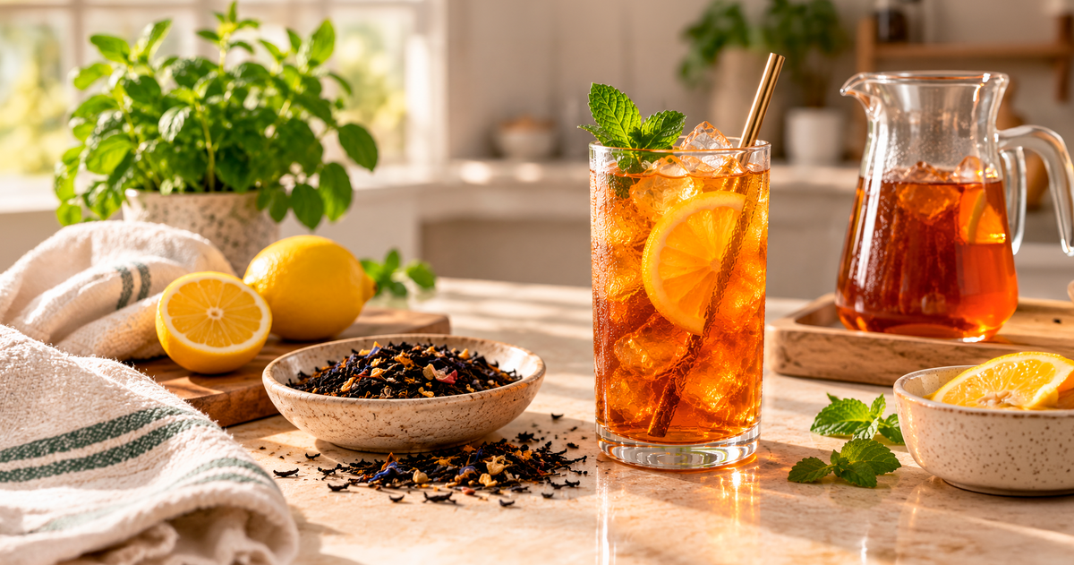 How to Make Iced Tea with Loose Leaf Tea