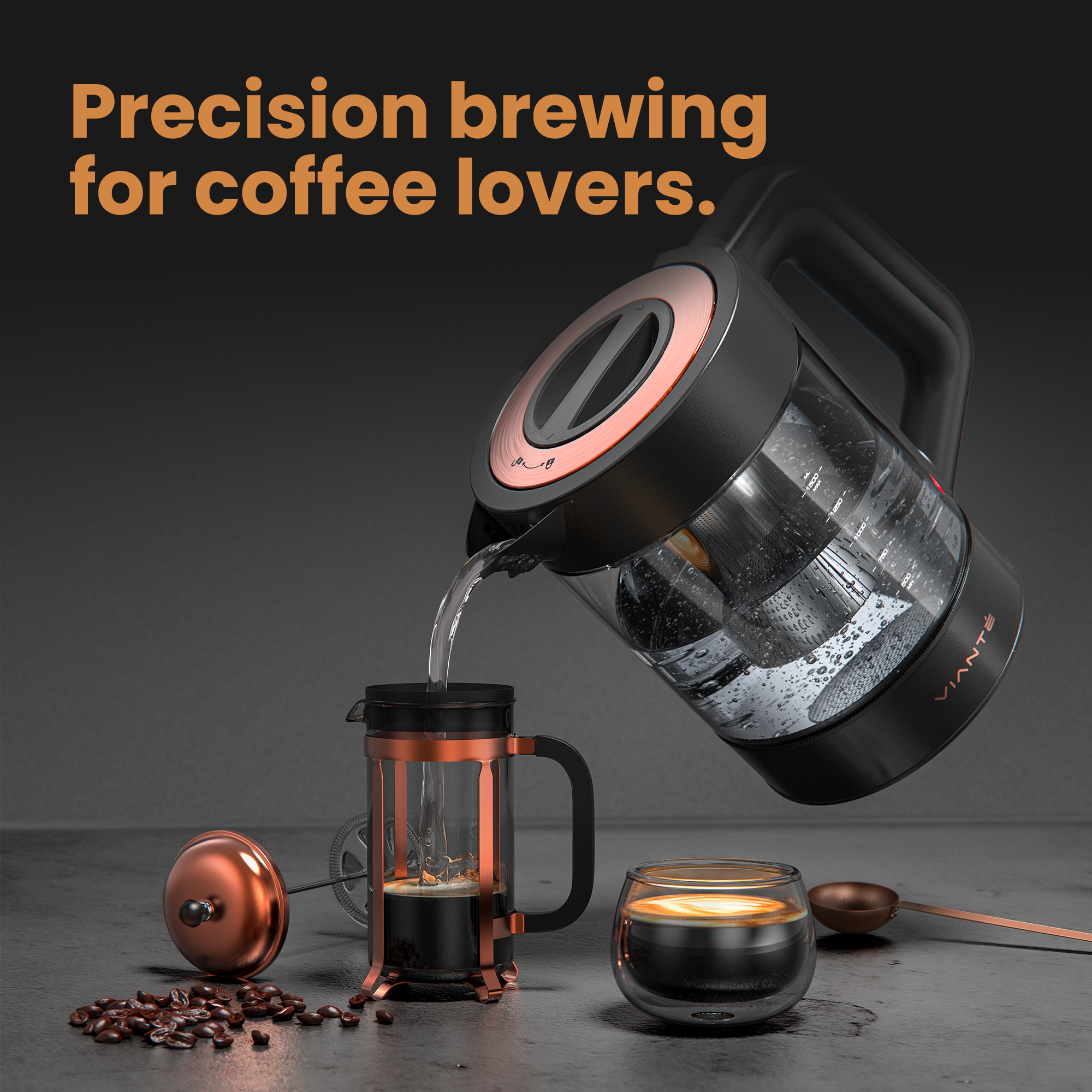 Automatic Digital Tea Maker with Infuser