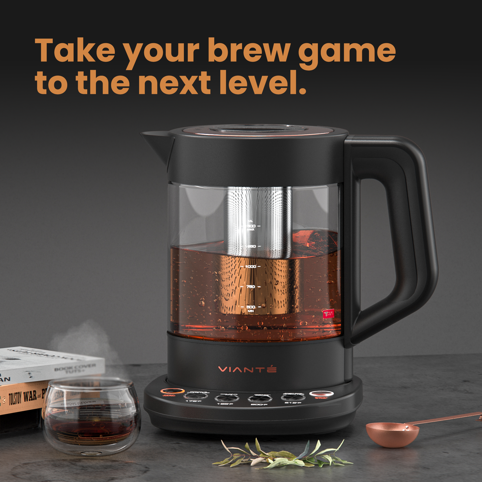 Automatic Digital Tea Maker with Infuser