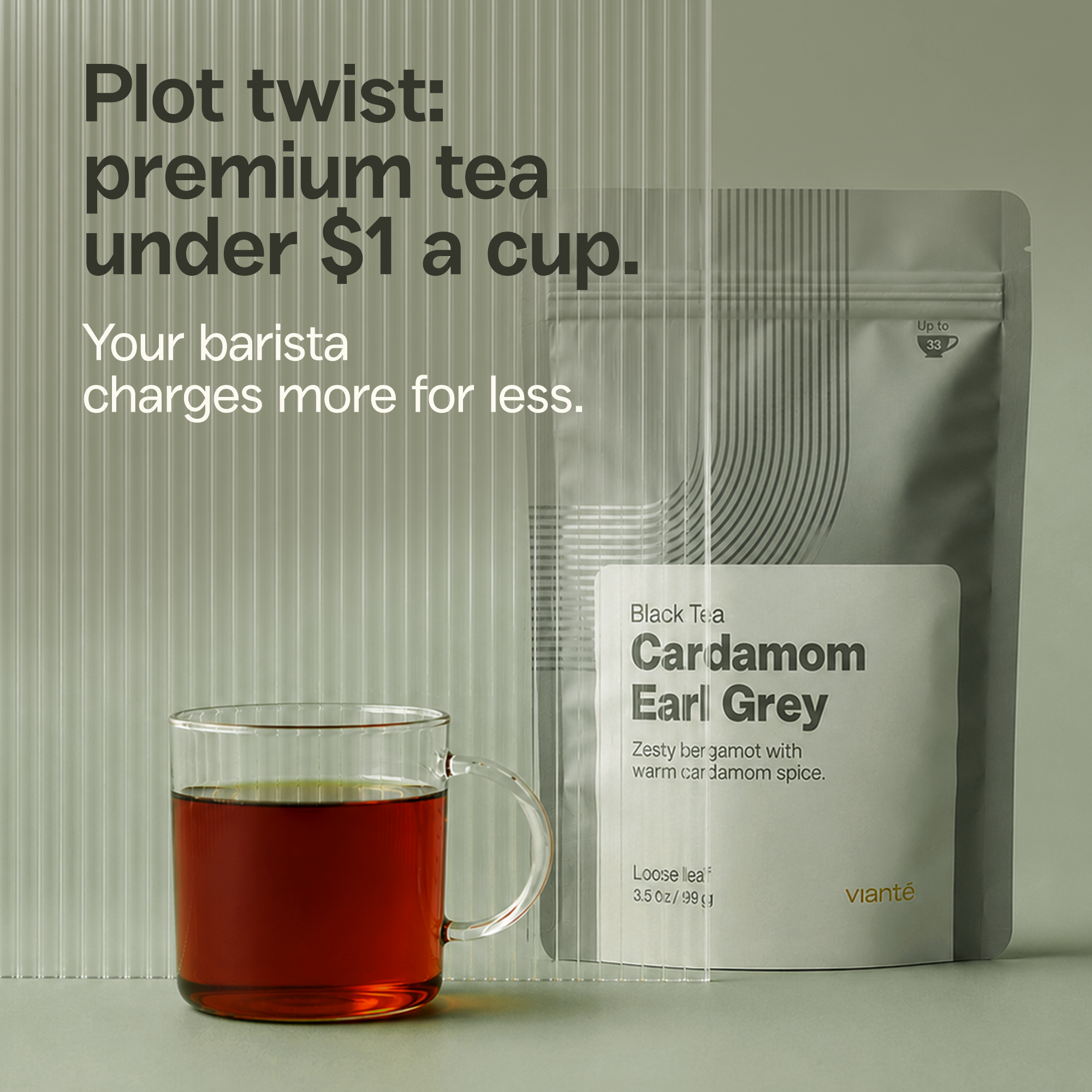 Cardamom Earl Grey - Loose Leaf Tea